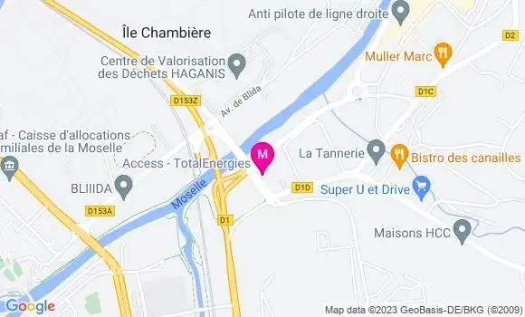 Localisation Access TotalEnergies