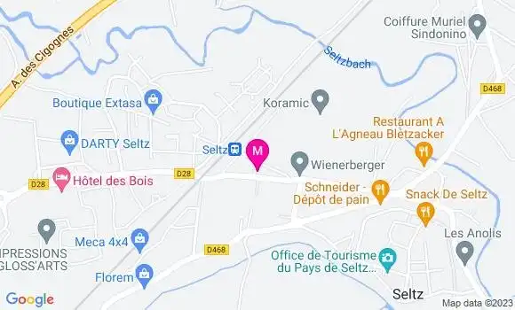 Localisation Super U
