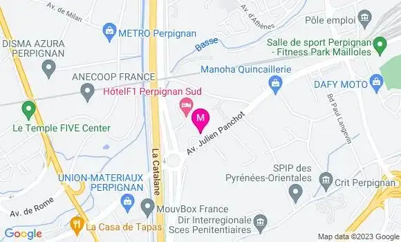 Localisation Station Service Dyneff
