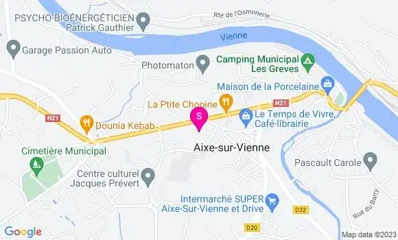 Localisation Station U