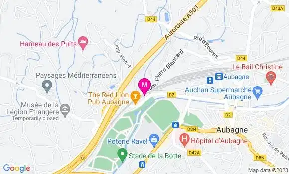 Localisation Esso Express
