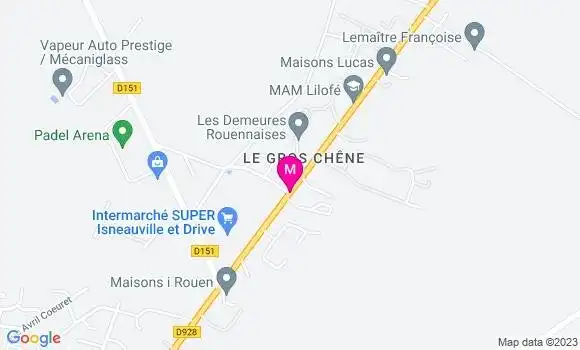 Localisation Intermarché Station
