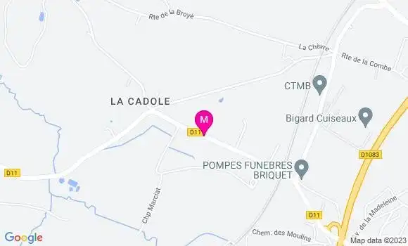 Localisation Super U