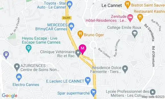 Localisation Esso Express
