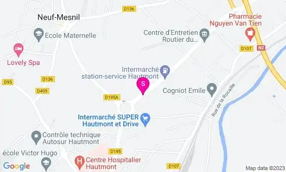 Localisation Intermarché Station