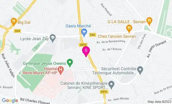 Localisation Esso Relais