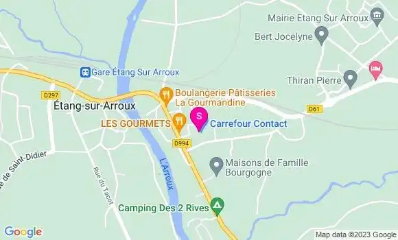 Localisation Carrefour Contact