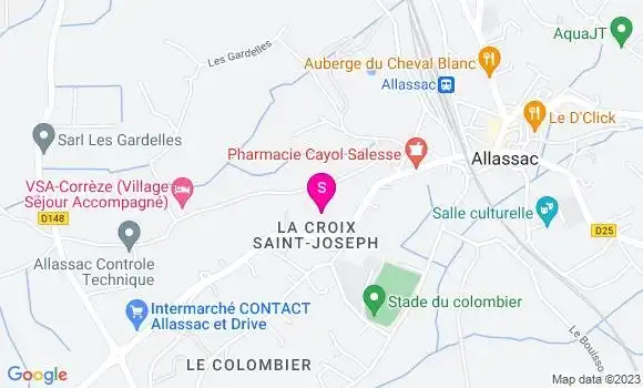 Localisation Intermarché Station