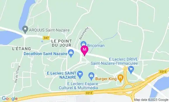Localisation Station Leclerc