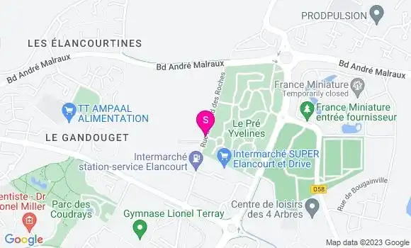 Localisation Intermarché Station