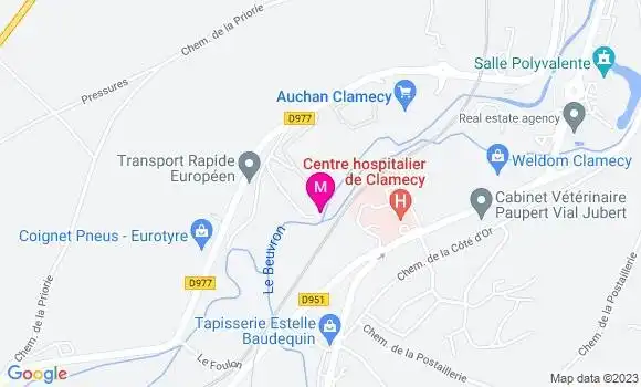Localisation Station Auchan