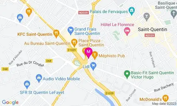 Localisation Esso Express