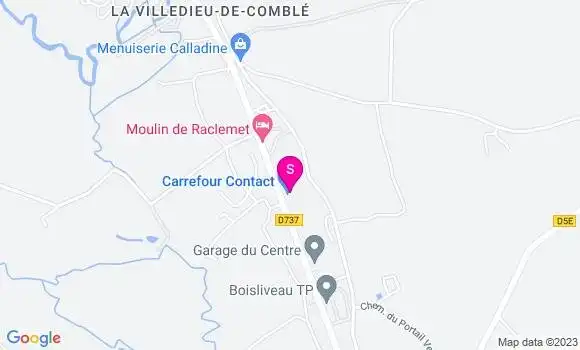 Localisation Carrefour Contact