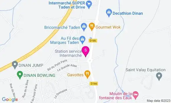 Localisation Station Intermarché