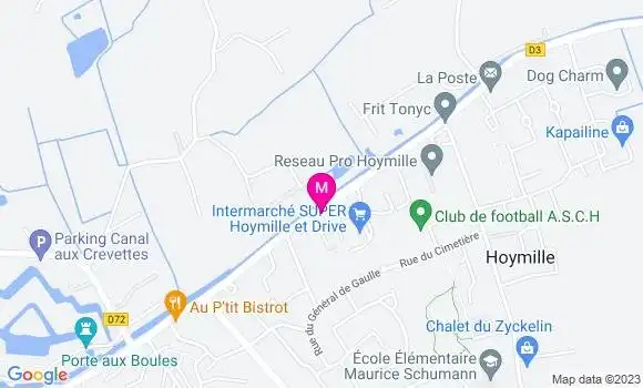 Localisation Intermarché Station