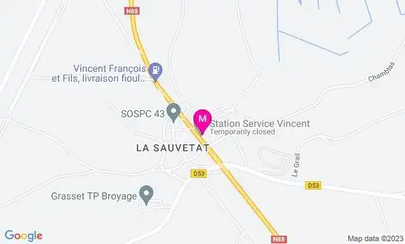 Localisation Etablissements Jvf