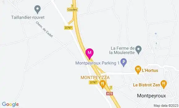 Localisation Station Esso