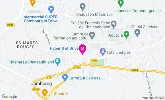Localisation Hyper U