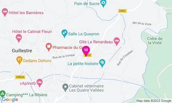 Localisation Carrefour Market
