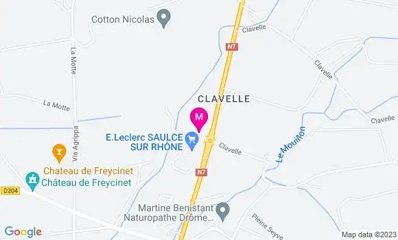 Localisation Station Service Leclerc