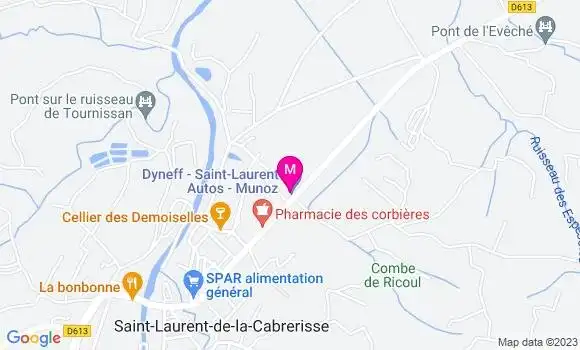 Localisation Saint Laurent Auto