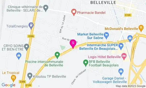 Localisation Carrefour Market