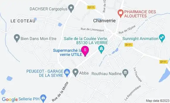 Localisation Super U