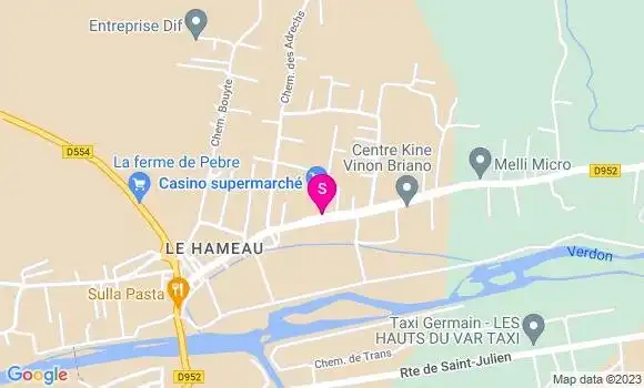 Localisation Station Casino