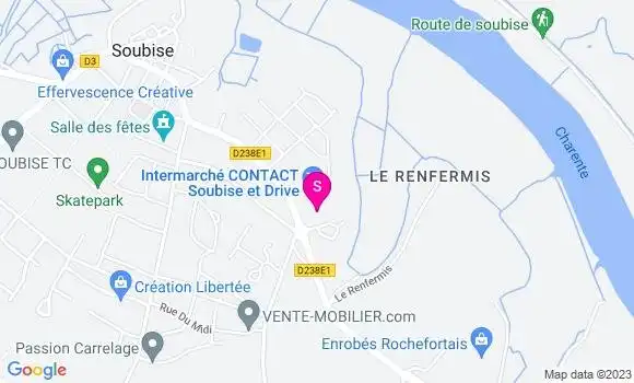 Localisation Intermarché Station