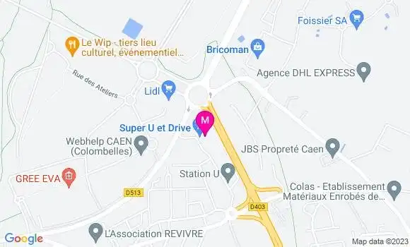 Localisation Super U