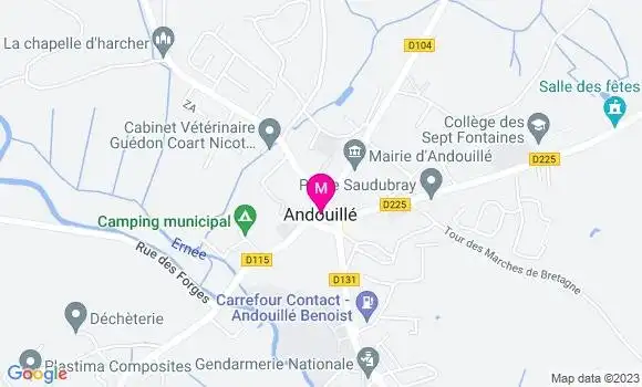 Localisation Carrefour Contact