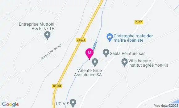 Localisation Station Carrefour