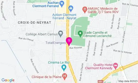 Localisation Relais de la Plaine