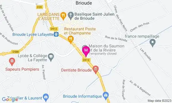 Localisation Géant Casino
