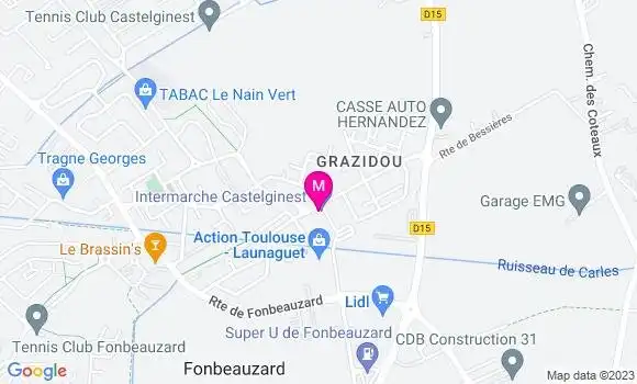 Localisation Intermarché