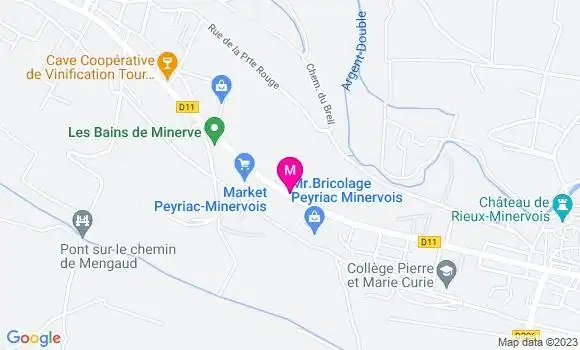 Localisation Carrefour Contact