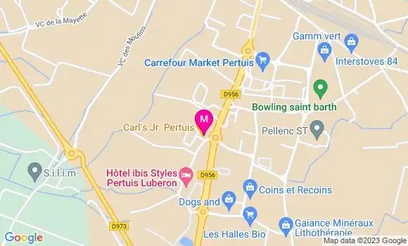 Localisation Station les Prés Verts