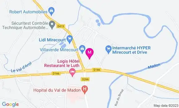Localisation Intermarché Station