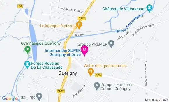 Localisation Intermarché Station
