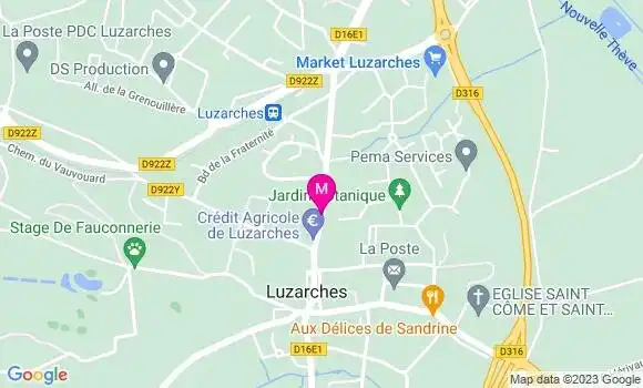 Localisation Carrefour Market