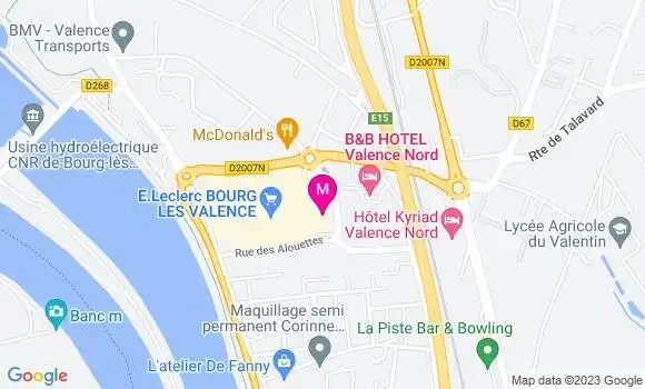 Localisation Station Leclerc