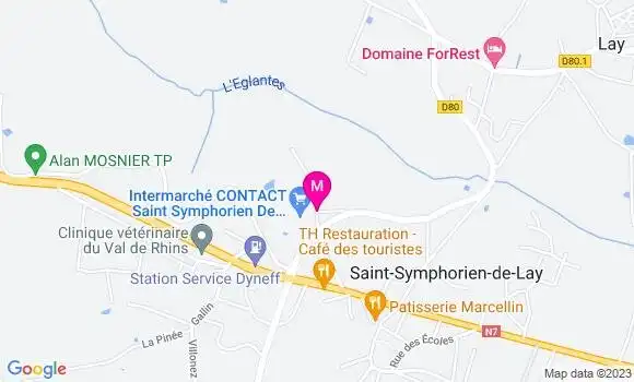 Localisation Intermarché Station