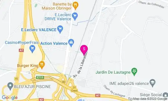 Localisation Valence Libération