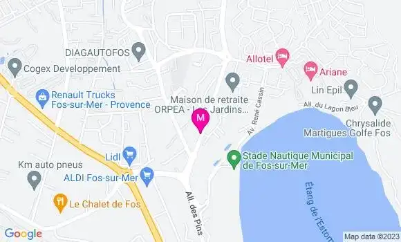 Localisation Relais des Pins