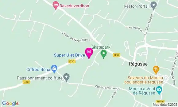 Localisation Super U