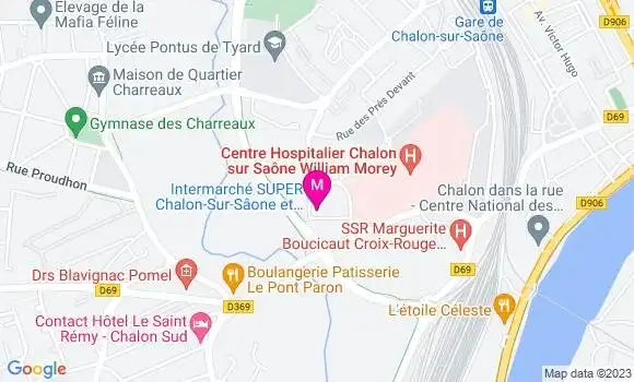 Localisation Intermarché Station