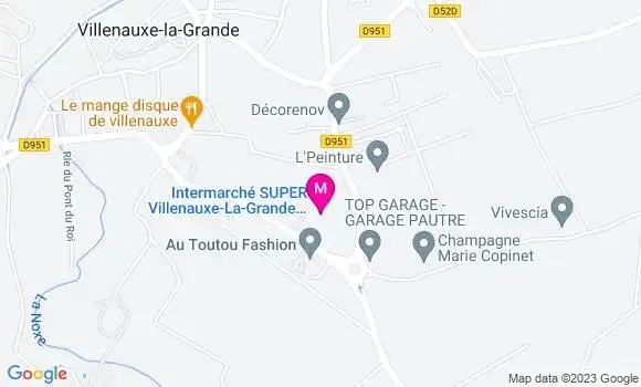 Localisation Intermarché Station