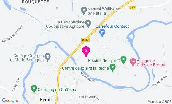 Localisation Carrefour Contact