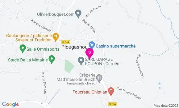 Localisation Géant Casino