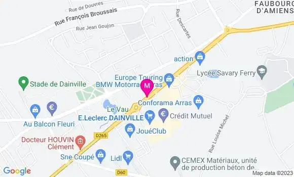 Localisation Station Leclerc